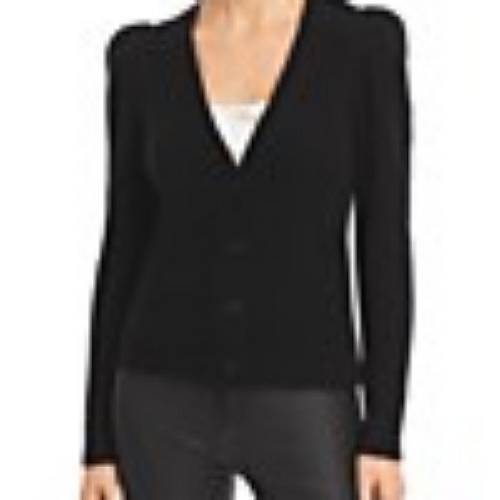 Puff sleeve cashmere sweater